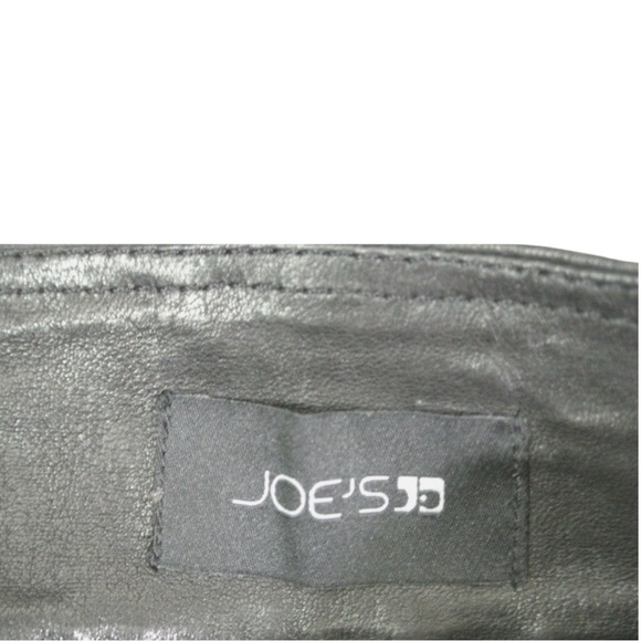 JOE’s “The Georgia” Coated High-Waisted Skinny Pants in Black Size 27 — WOW!!! - Picture 9 of 11